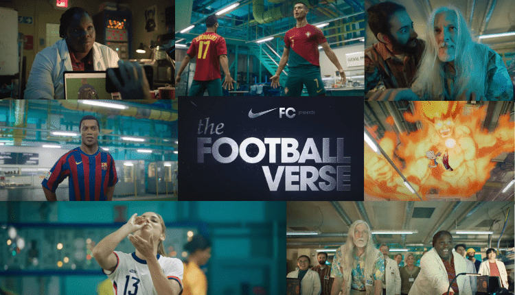 Nike's New Footballverse AD Unites The Footballers From The Past, Present, And Future-Markedium