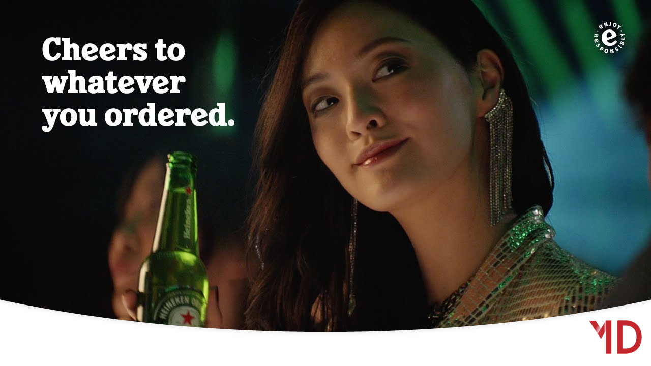 You Can Enjoy Whatever Drink You Like - Heineken Cheers to All-Markedium