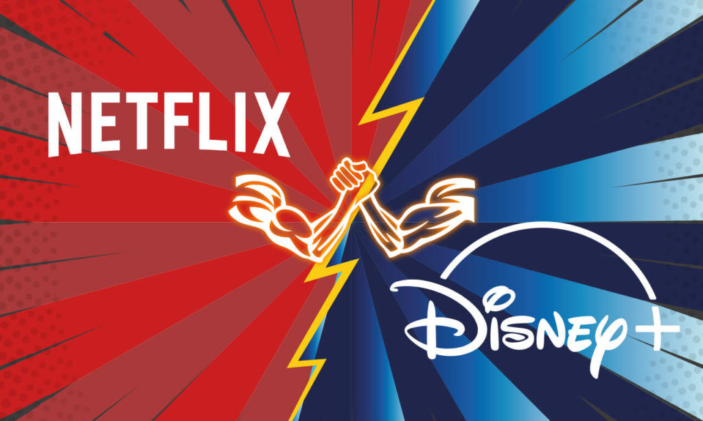Netflix stock outranked Disney