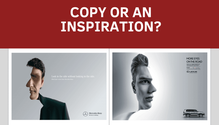 Lexus’s Latest Print Ad Is an inspiration or copy from Mercedes’s Concept From 2012-Markedium