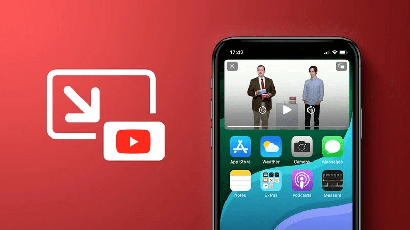 YouTube Picture in Picture Feature.