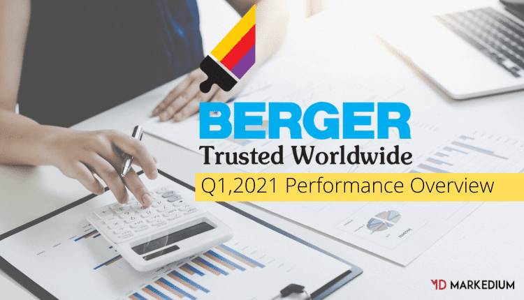 Berger Bangladesh’s Sales Rebounded By 152.7% In Q1’21-Markedium