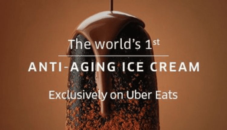 Case Study:  Uber Eats Introduces World’s First Anti-Aging Ice Cream-Markedium