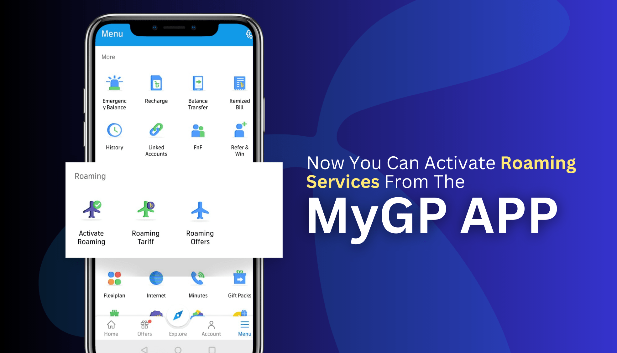 Roaming Activation Is Now Available on MyGP App-Markedium