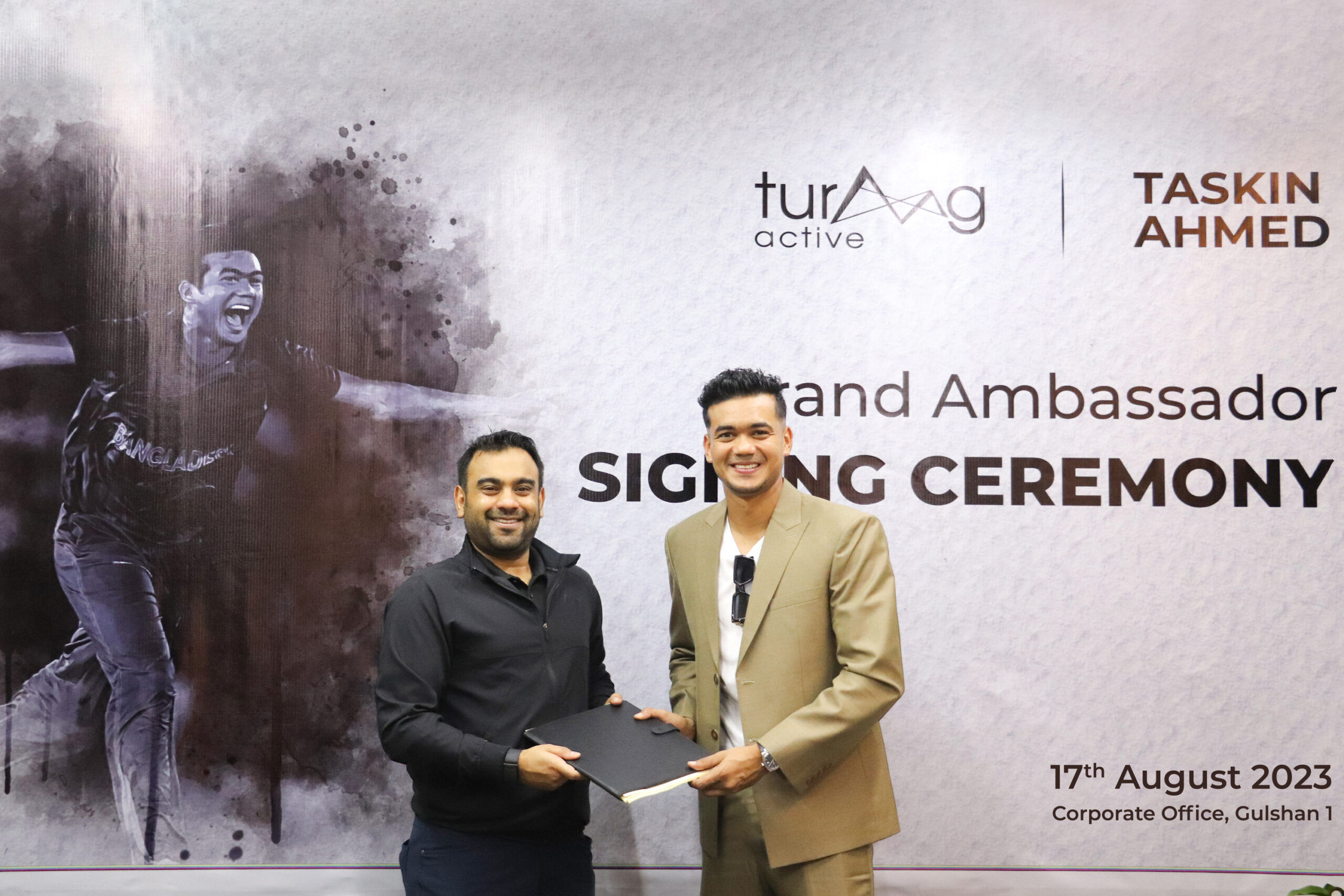 Taskin Ahmed Signed As Turaag Active’s New Brand Ambassador-Markedium