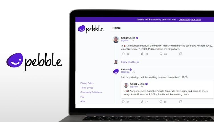 Pebble Formerly T2 Twitter Alternative Shuts Down Amidst Low User Engagement