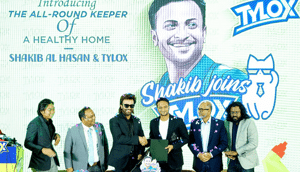 Shakib became brand ambassador of Tylox
