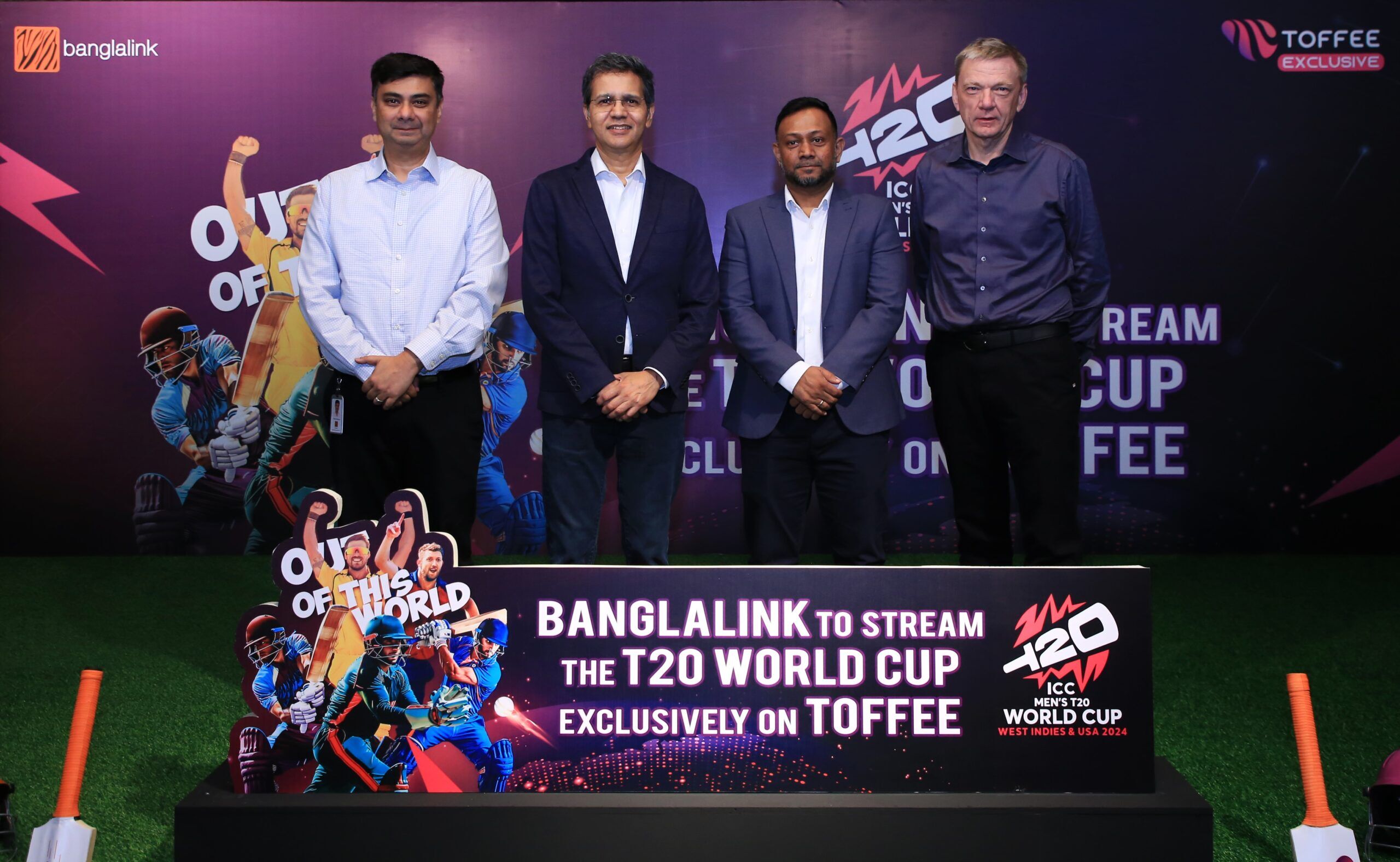 Banglalink Secures Exclusive Digital Streaming Rights of ICC Cricket Tournaments for Toffee-Markedium