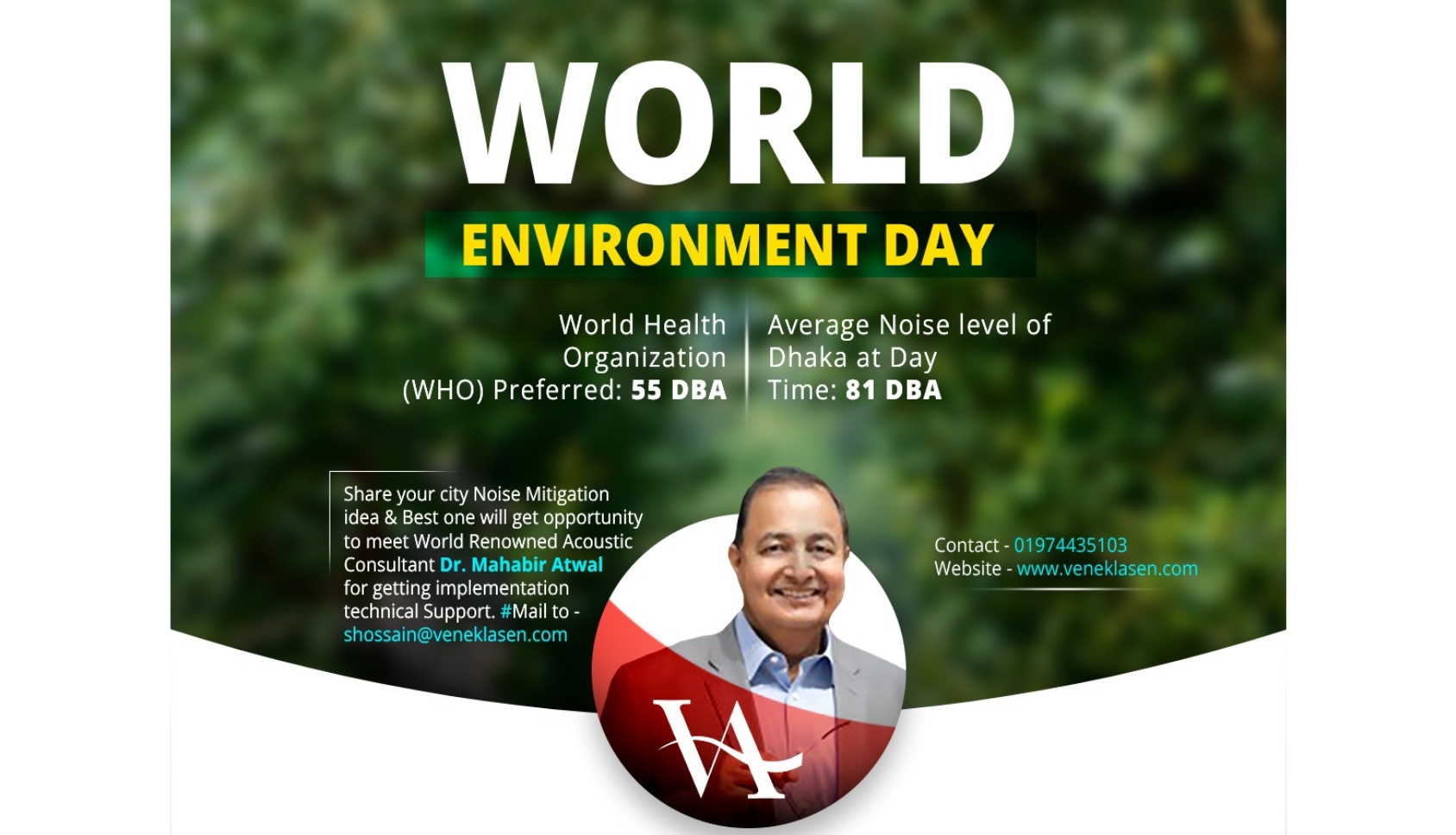 Veneklasen Associates Celebrates World Environment Day in Dhaka: Seeking Innovative Ideas to Mitigate Noise Pollution-Markedium