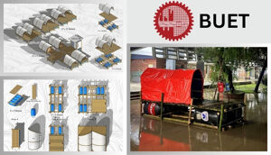 BUET Team Designs Modular Boat for Flood Relief Operations