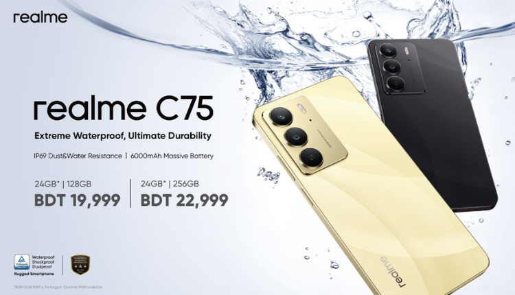 Realme C75 Launched With Segment-First IP69 Rating For 10 Days Underwater Immersion - Markedium