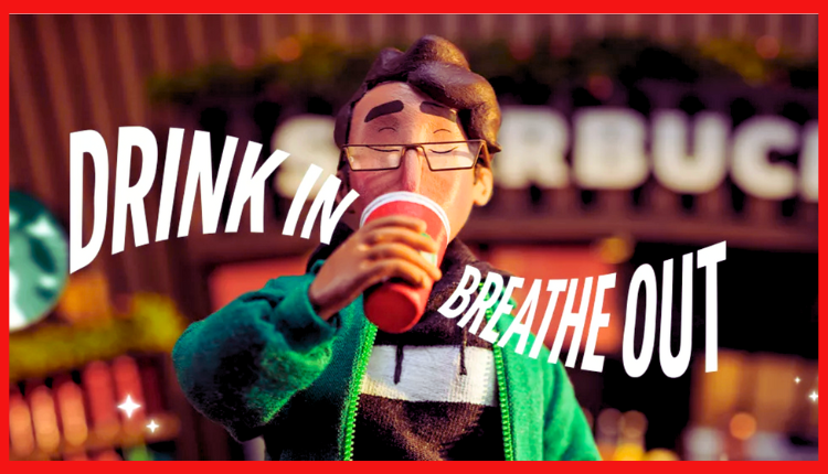 Starbucks’ New Holiday Campaign Find Your Calm Amid The Festive Rush “Drink In, Breathe Out” - Markedium