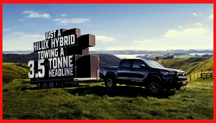 Toyota Hilux Hybrid Flexes Its Power, Tows 3.5 Tonne Load In Saatchi & Saatchi NZ Campaign - Markedium