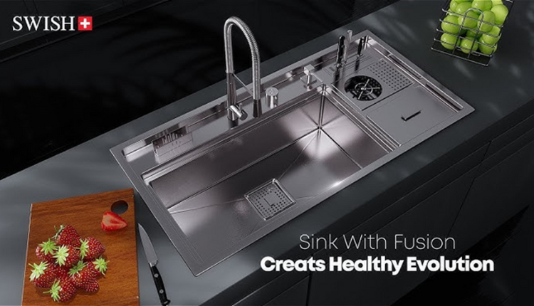 Transform Your Kitchen With The Revolutionary SWISH Kitchen Sink Mixer - Markedium